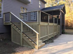 Inside and Outside Deck - Home Improvement