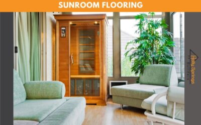 Flooring options for a sunroom